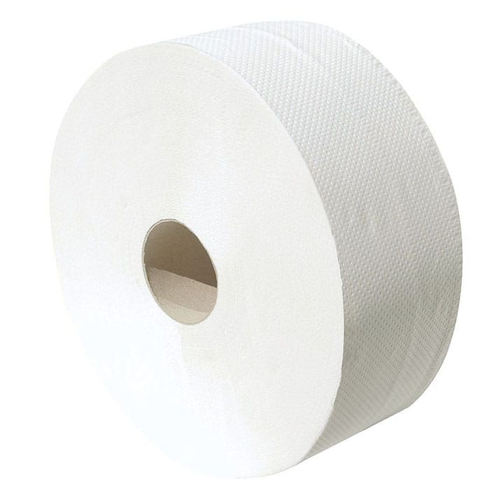 Jumbo toilet paper roll 260m 2 ply cell