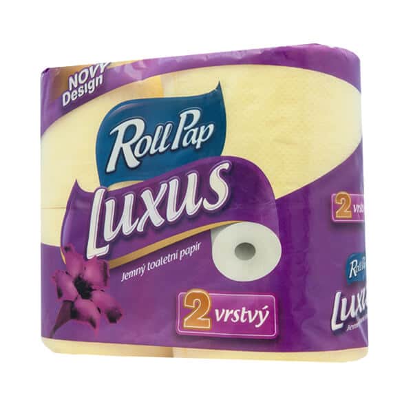 Toilet paper Prima Luxus yellow