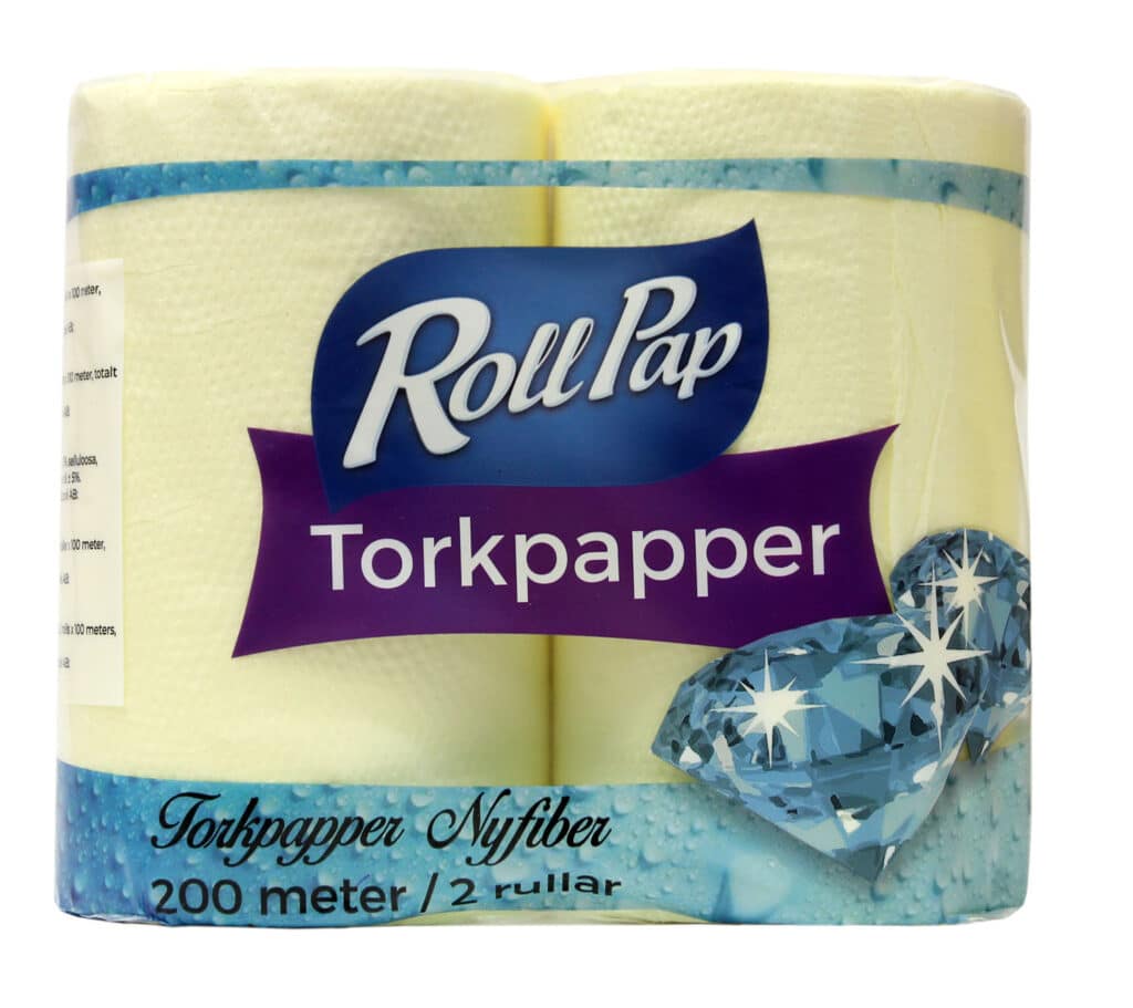 Paper towels Torkpapper yellow